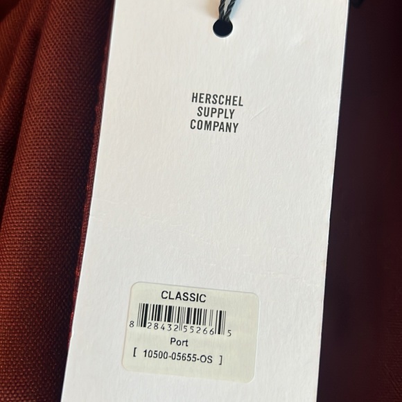 Herschel Classic Backpack | Port | School Backpack Bag Travel - Picture 3 of 7